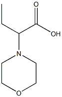 2-morpholin-4-ylbutanoic acid hydrochloride Structure