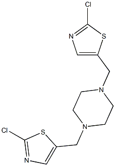 1,4-bis[(2-chloro-1,3-thiazol-5-yl)methyl]piperazine