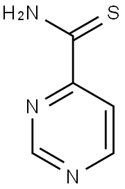 嘧啶-4-硫代甲酰胺 结构式