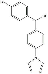 (4-chlorophenyl)[4-(1H-imidazol-1-yl)phenyl]methanol|