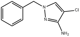 1-benzyl-4-chloro-1H-pyrazol-3-amine Structure