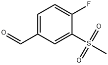 4-Fluoro-3-(methylsulfonyl)benzaldehyde|3-甲砜基-4-氟苯甲醛
