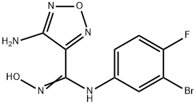 IDO-IN-1|4-氨基-N-(3-溴-4-氟苯基)-N'-羟基-1,2,5-恶二唑-3-甲脒