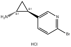 (1S,2R)-rel-2-(6-bromopyridin-3-yl)cyclopropan-1-amine dihydrochloride|(1S,2R)-REL-2-(6-BROMOPYRIDIN-3-YL)CYCLOPROPAN-1-AMINEDIHYDROCHLORIDE