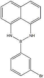 2-(3-Bromophenyl)-2,3-dihydro-1H-naphtho[1,8-de][1,3,2]diazaborine Structure