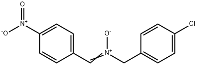 (Z)-[(4-chlorophenyl)methyl][(4-nitrophenyl)methylidene]oxidoazanium Structure