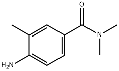 4-氨基-N,N,3-三甲基苯甲酰胺,953739-92-9,结构式