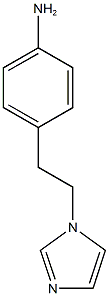 4-[2-(1H-imidazol-1-yl)ethyl]aniline Structure