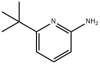 2-Pyridinamine,6-(1,1-dimethylethyl)-(9CI) Struktur