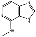 1H-Imidazo[4,5-c]pyridin-4-amine,N-methyl-(9CI) 化学構造式