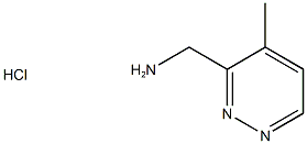 1-(4-methylpyridazin-3-yl)methanamine hcl Struktur