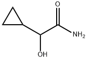 2-环丙基-2-羟基乙酰胺 结构式