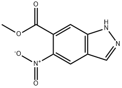 methyl 5-nitro-1h-indazole-6-carboxylate|methyl 5-nitro-1h-indazole-6-carboxylate