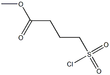 methyl 4-(chlorosulfonyl)butanoate Structure