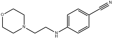 4-{[2-(morpholin-4-yl)ethyl]amino}benzonitrile|
