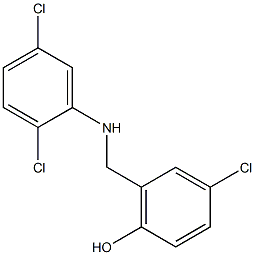 4-chloro-2-{[(2,5-dichlorophenyl)amino]methyl}phenol