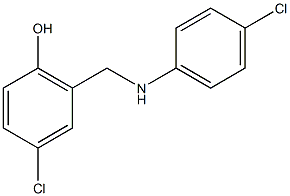  4-chloro-2-{[(4-chlorophenyl)amino]methyl}phenol