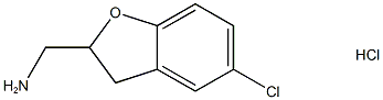 1-(5-chloro-2,3-dihydro-1-benzofuran-2-yl)methanamine hydrochloride