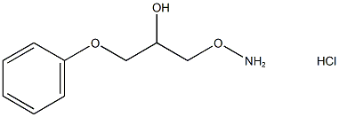 1-(aminooxy)-3-phenoxypropan-2-ol hydrochloride