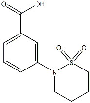 3-(1,1-二氧代-1,2-硫代吗啉-2-基)苯甲酸