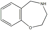 2,3,4,5-TETRAHYDRO-1,4-BENZOXAZEPINE Struktur
