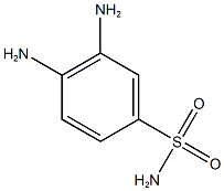 3,4-diaminobenzene-1-sulfonamide Structure