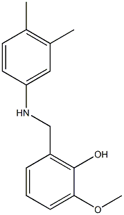 2-{[(3,4-dimethylphenyl)amino]methyl}-6-methoxyphenol|