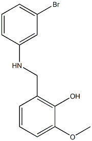 2-{[(3-bromophenyl)amino]methyl}-6-methoxyphenol