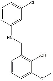 2-{[(3-chlorophenyl)amino]methyl}-6-methoxyphenol