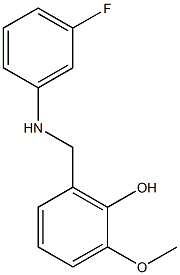 2-{[(3-fluorophenyl)amino]methyl}-6-methoxyphenol