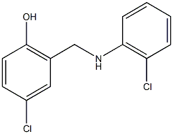  4-chloro-2-{[(2-chlorophenyl)amino]methyl}phenol