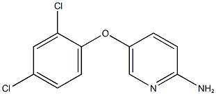 5-(2,4-dichlorophenoxy)pyridin-2-amine Structure
