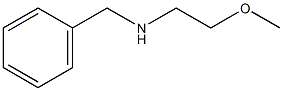 benzyl(2-methoxyethyl)amine 结构式