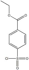 ethyl 4-(chlorosulfonyl)benzoate Struktur