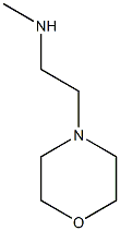 methyl[2-(morpholin-4-yl)ethyl]amine,,结构式