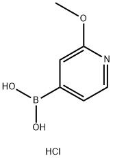 2-Methoxypyridine-4-Boronic Acid Hydrochloride(WX654032),2304634-31-7,结构式