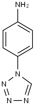 4-(1H-1,2,3,4-tetrazol-1-yl)aniline Struktur