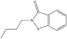 2-butylbenzo[d]isothiazol-3(2H)-one Structure