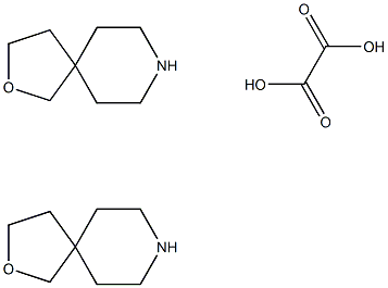 2-OXA-8-AZASPIRO[4.5]DECANE HEMIOXALATE Struktur