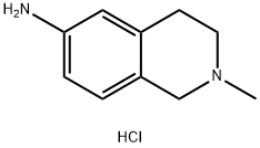 2-甲基1,2,3,4-四氢异喹啉-6-胺二盐酸盐,2139294-76-9,结构式