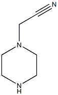 2-(piperazin-1-yl)acetonitrile,,结构式