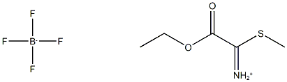  [2-ethoxy-1-(methylsulfanyl)-2-oxoethylidene]azanium: tetrafluoroboranuide