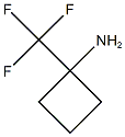 1-(trifluoromethyl)cyclobutan-1-amine Structure