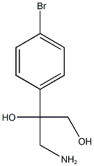 3-amino-2-(4-bromophenyl)propane-1,2-diol Structure