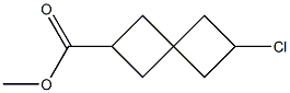 methyl 6-chlorospiro[3.3]heptane-2-carboxylate 化学構造式