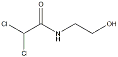 2,2-dichloro-N-(2-hydroxyethyl)acetamide Structure