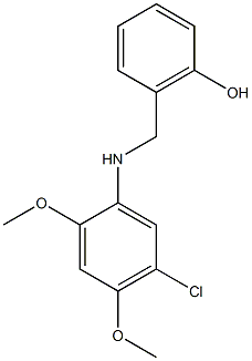  2-{[(5-chloro-2,4-dimethoxyphenyl)amino]methyl}phenol