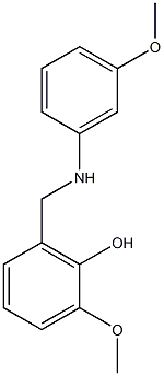 2-methoxy-6-{[(3-methoxyphenyl)amino]methyl}phenol|