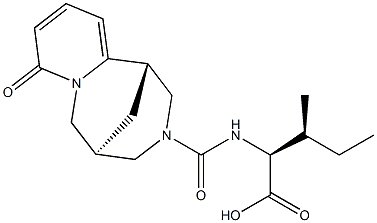 (2S,3S)-3-methyl-2-{[(1S,9R)-6-oxo-7,11-diazatricyclo[7.3.1.0]trideca-2,4-diene-11-carbonyl]amino}pentanoic acid