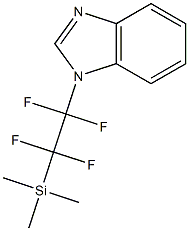 1-(1,1,2,2-tetrafluoro-2-(trimethylsilyl)ethyl)-1H-benzimidazole